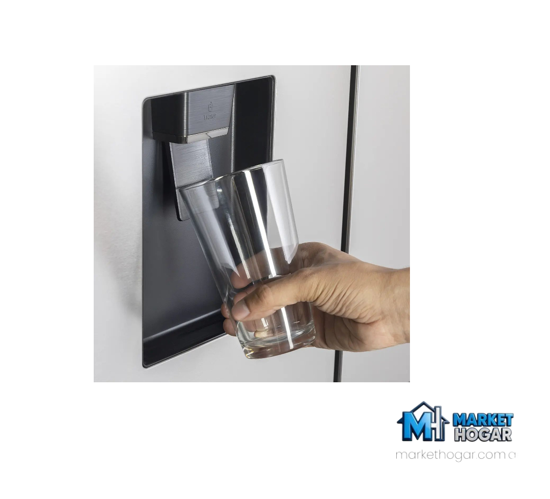 Heladera Syde By Syde French 453 Lts Philco Predicta Inverter con Dispenser Silver - Image 2