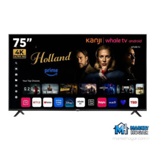 Smart Tv 75'' Kanji QLED 4K UHD Whale Tv Android
