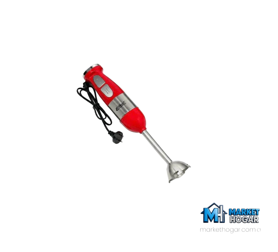 Mini Pimer Eiffel de Acero Inoxidable 500W Roja - Image 4
