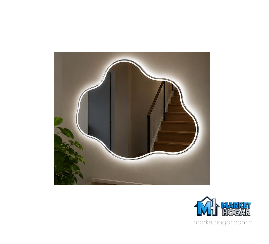 Espejo Nube con Luz 125X60cm - Image 4
