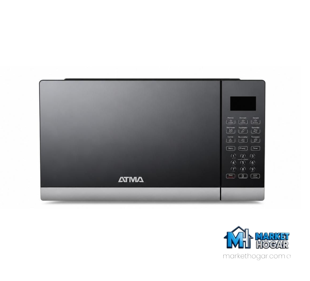 Microondas Digital Atma 20 Lts 700W 10 Niveles