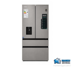 Heladera Syde By Syde French 453 Lts Philco Predicta Inverter con Dispenser Silver