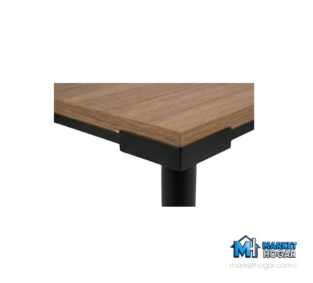 Mesa de Caño Negro 1200mm MELANINA - Image 3