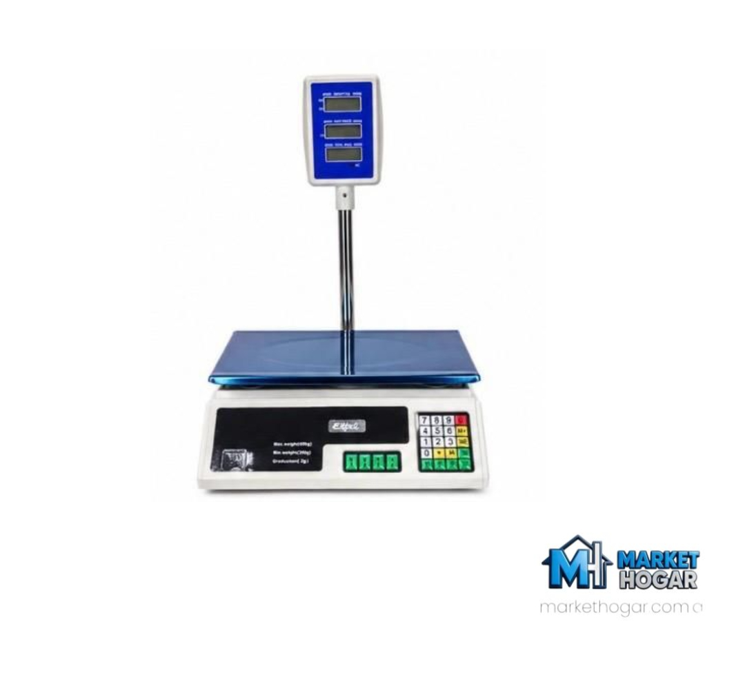 Balanza Comercial Columna X 30 Kg Eiffel - Image 2