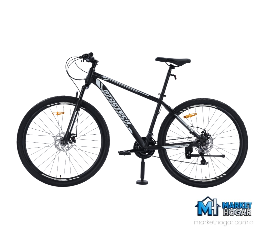 Bicicleta RIDETECH 300GT 29'' Negra con Blanco - Image 2