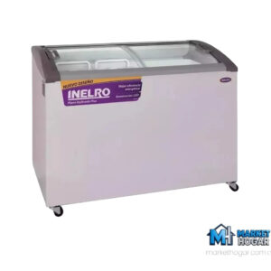 Freezer Inelro 279 LTS con Tapa de Vidrio Blanco*