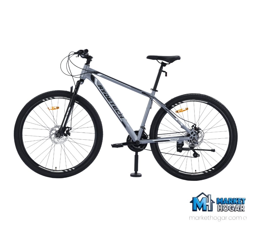 Bicicleta RIDETECH 300GT 29'' Negra con Gris - Image 2