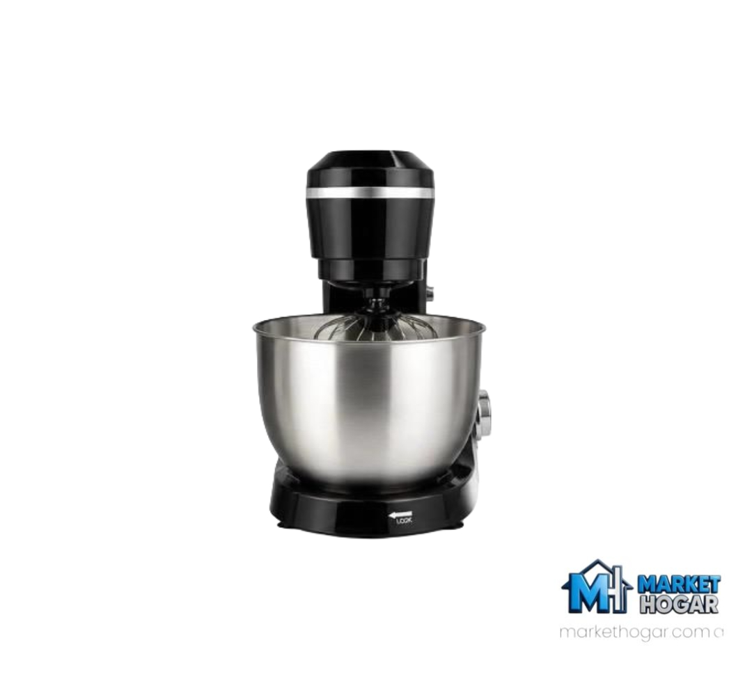 Batidora Planetaria 1500W con Bowl 4 LTS Negra NovoHome - Image 2
