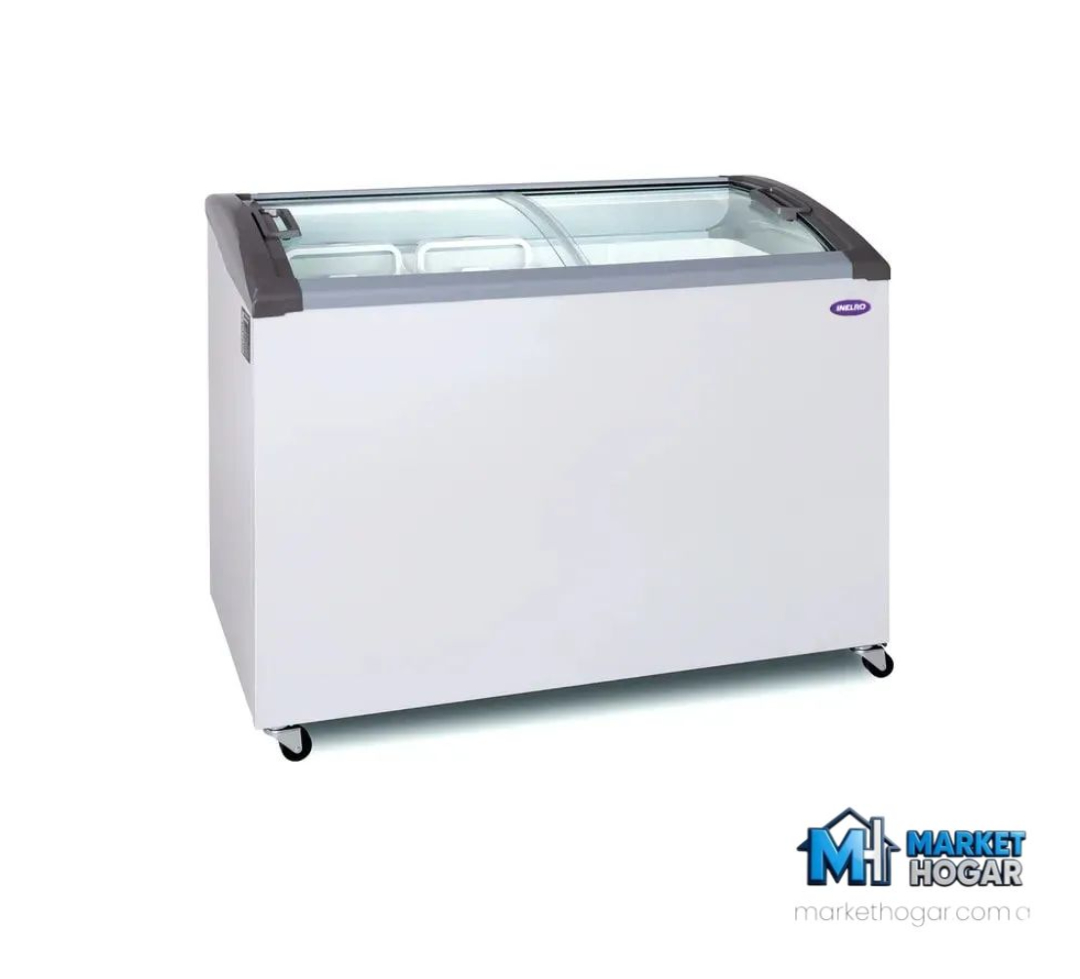 Freezer Inelro 279 LTS con Tapa de Vidrio Blanco* - Image 3