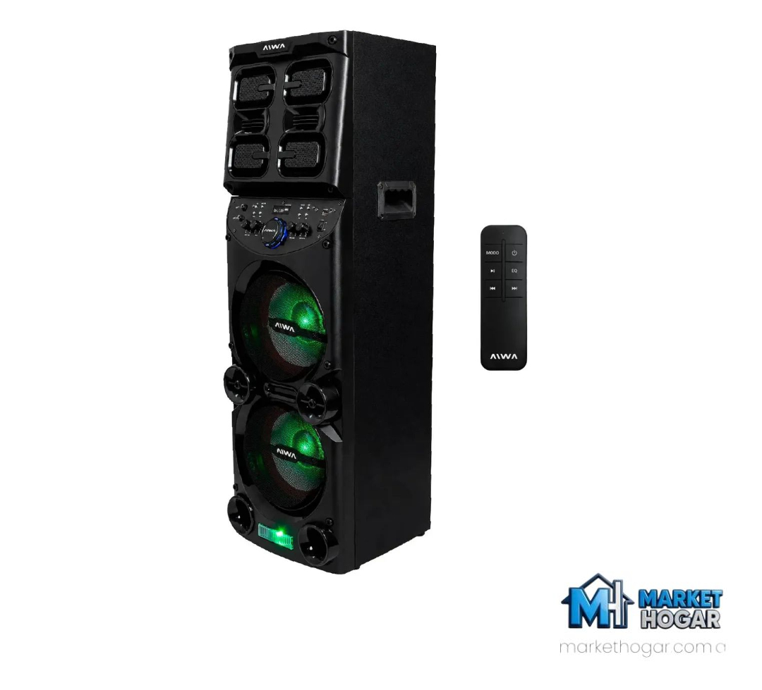 Torre de Sonido AIWA 15000W PMPO 10X3''* - Image 3