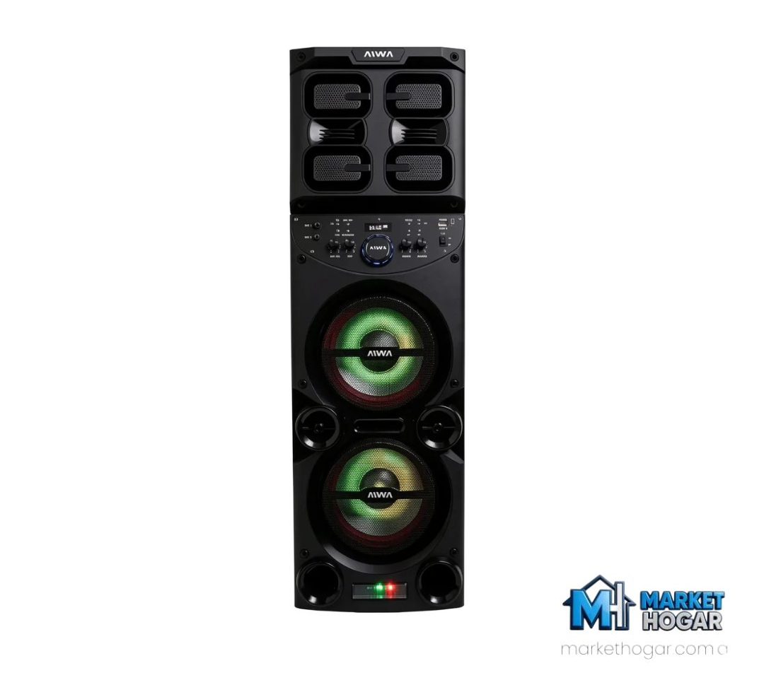 Torre de Sonido AIWA 15000W PMPO 10X3''*
