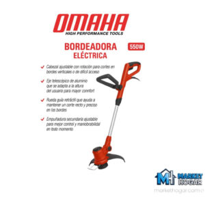 Bordeadora Eléctrica 550W Omaha**