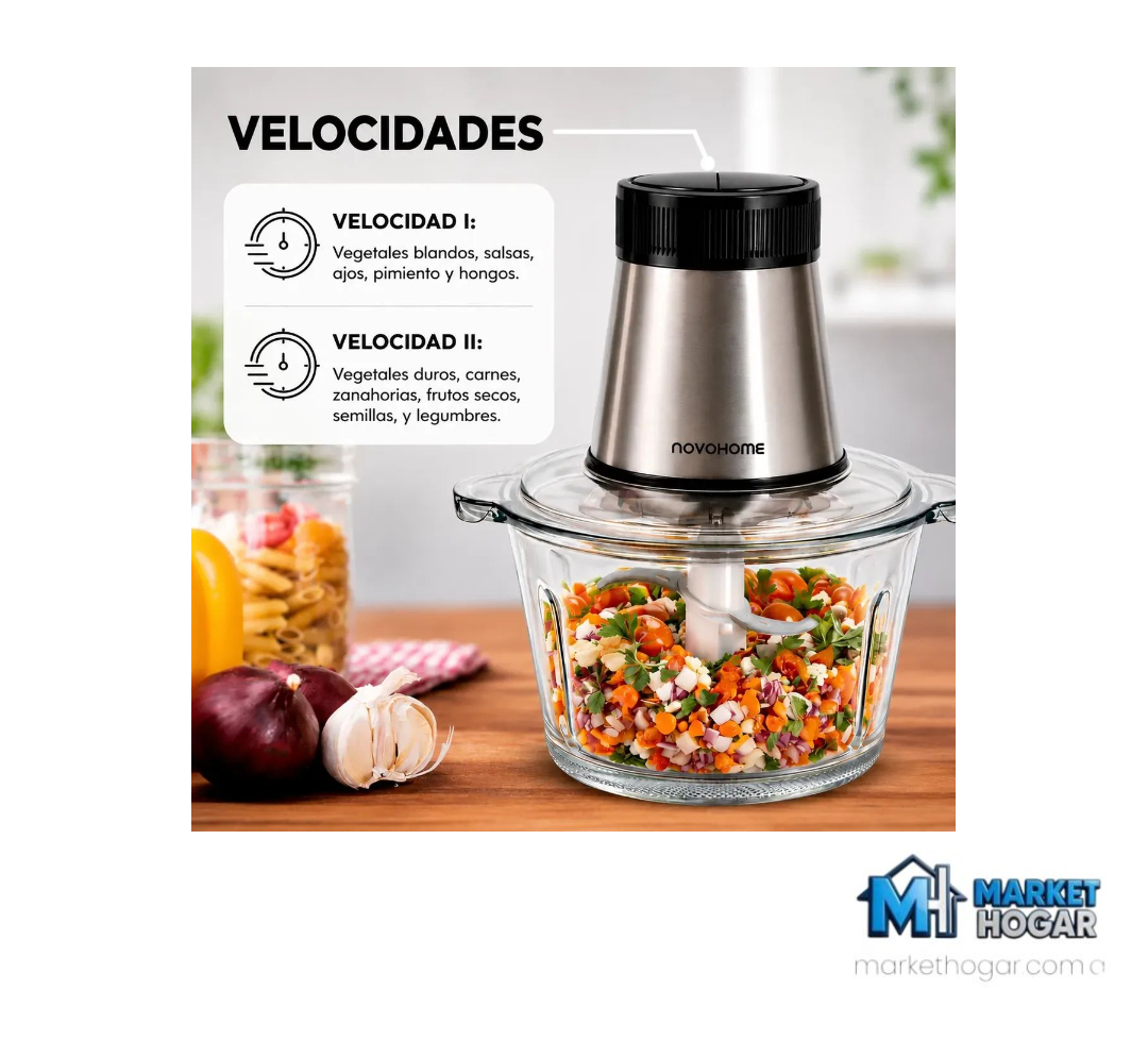 Picador de Alimentos 2 LTS NovoHome - Image 4