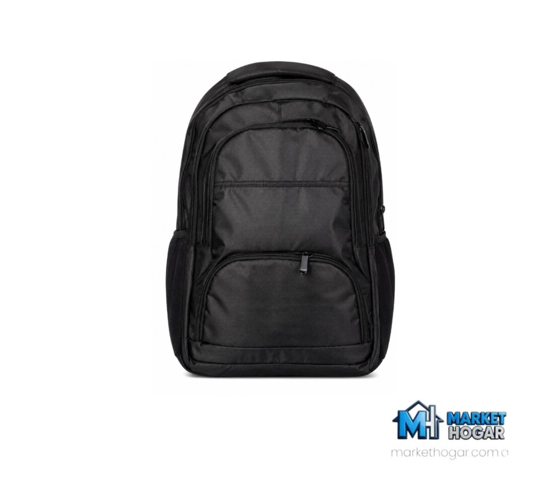 Mochila Urbana Negra 30X20X46 Omaha**