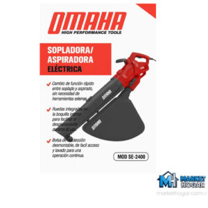 Sopladora Eléctrica 2400W Omaha**