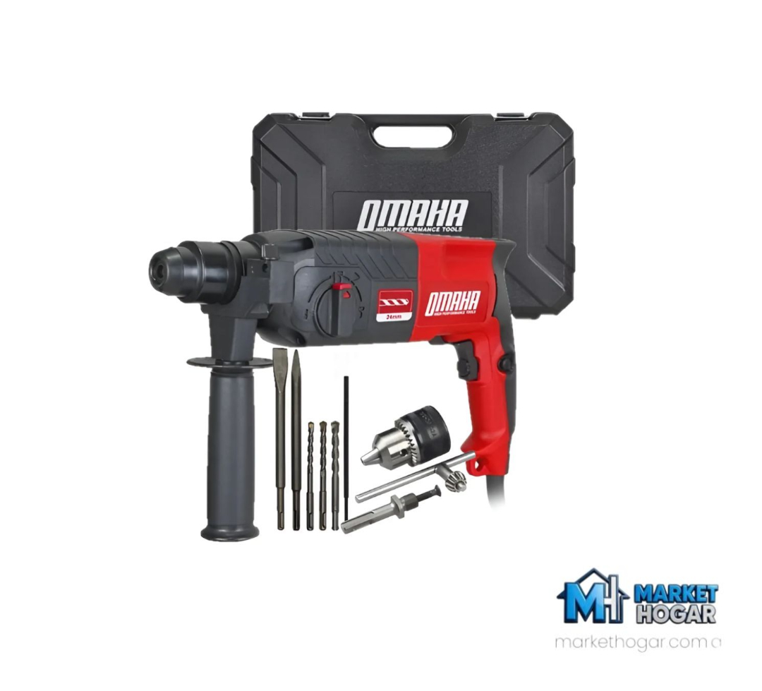Rotomartillo 800W c/ Mandril Omaha**