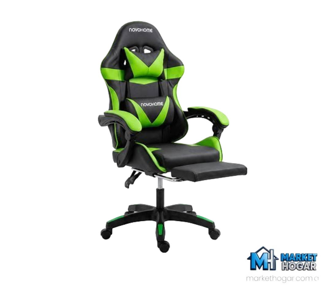 Silla Gamer con ApoyaPies NovoHome - Image 4