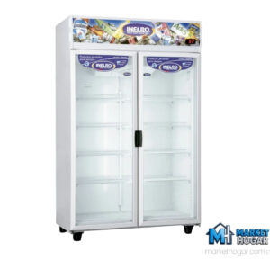 Heladera Exhibidora Inelro Doble Puerta 980 LTS Blanca*