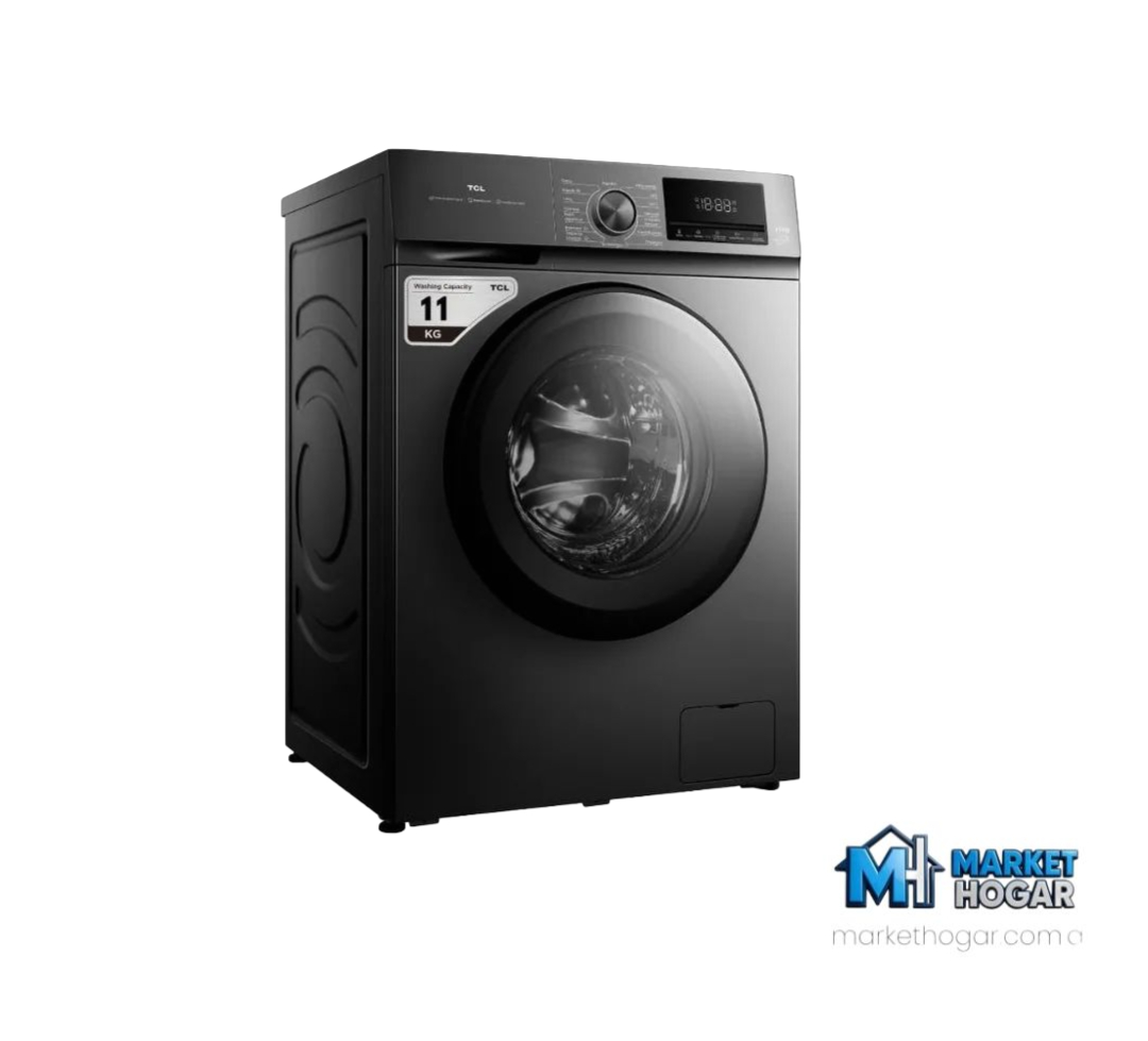 Lavarropas TCL 11 Kg 1400 RPM Inverter Silver - Image 2