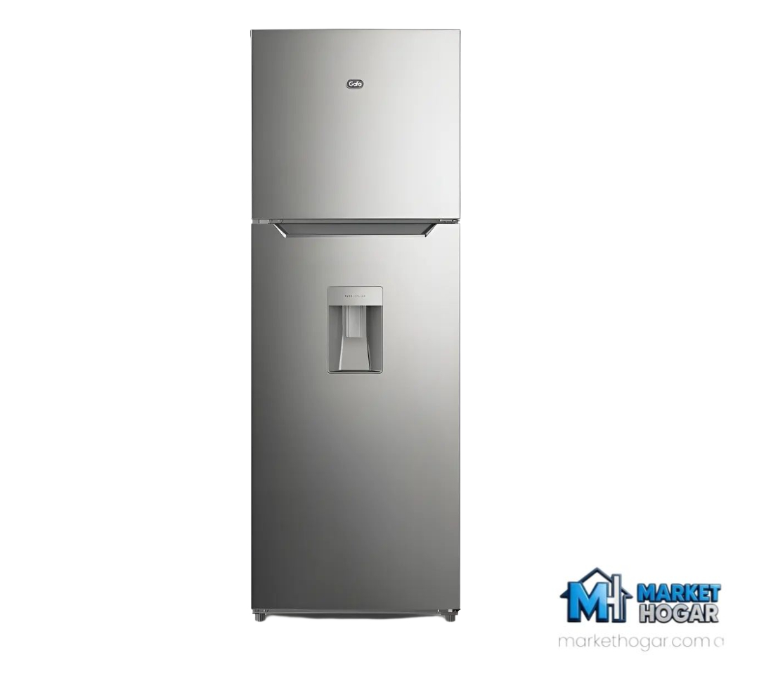 Heladera Gafa 356 Lts con Dispenser Inverter No Frost Silver*
