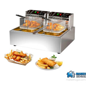 Freidora de Aceite 12 LTS Doble 5000W NovoHome
