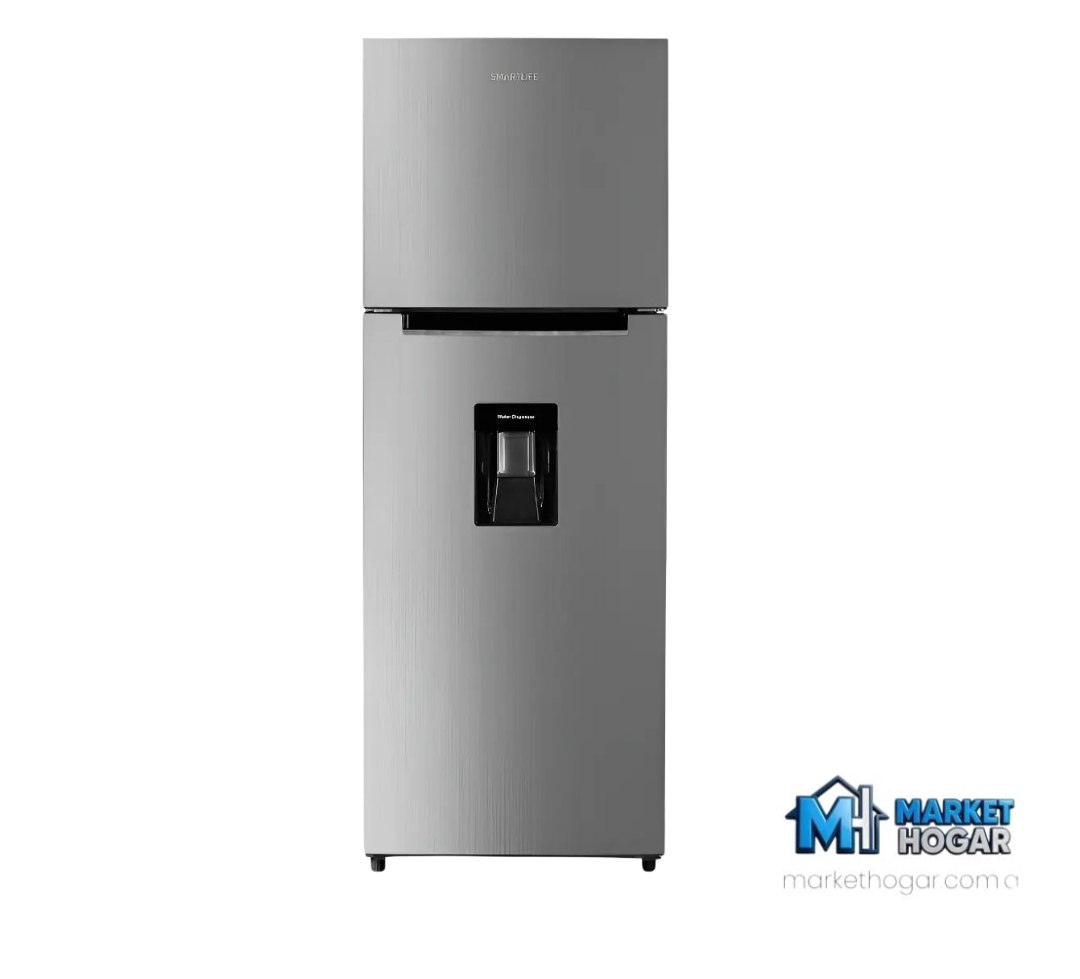 Heladera Smartlife 354 Lts No Frost Inverter con Dispenser Silver