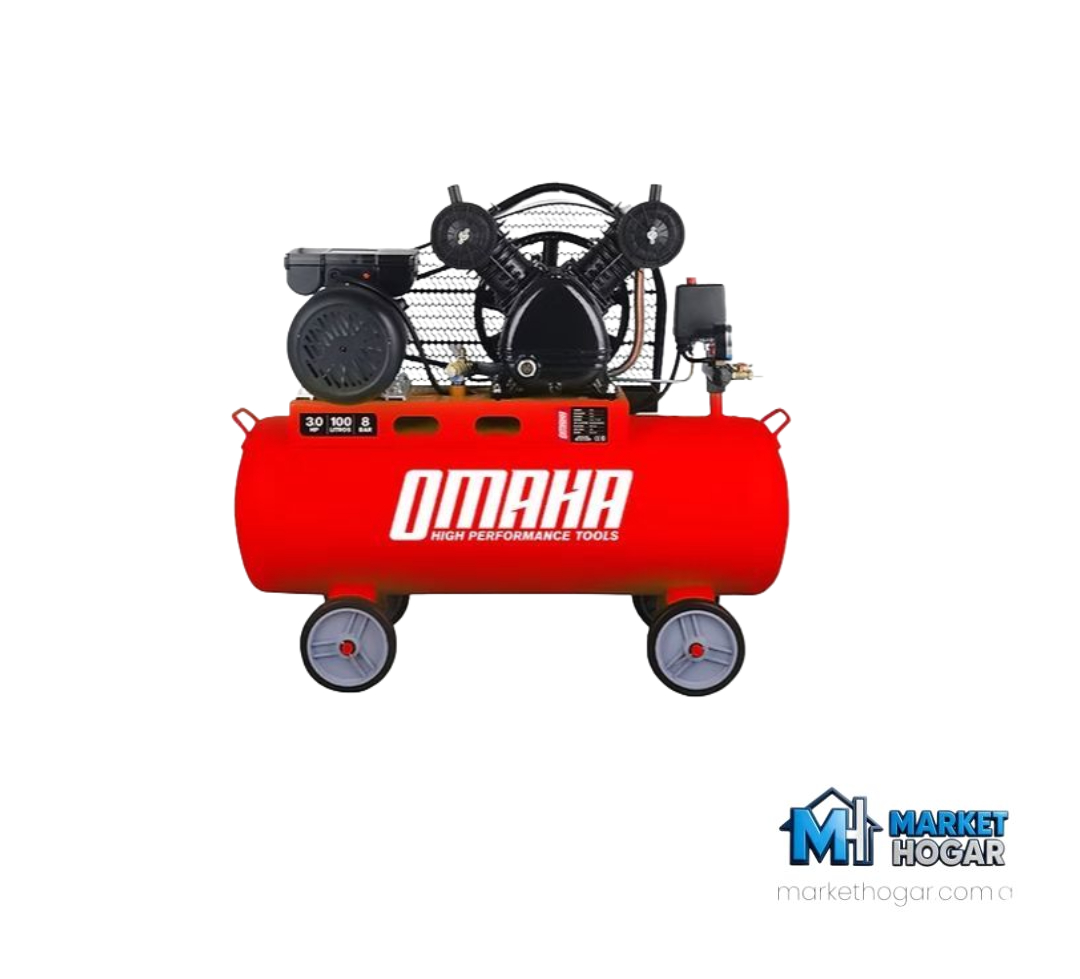 Compresor a Correa 100 LTS Omaha**