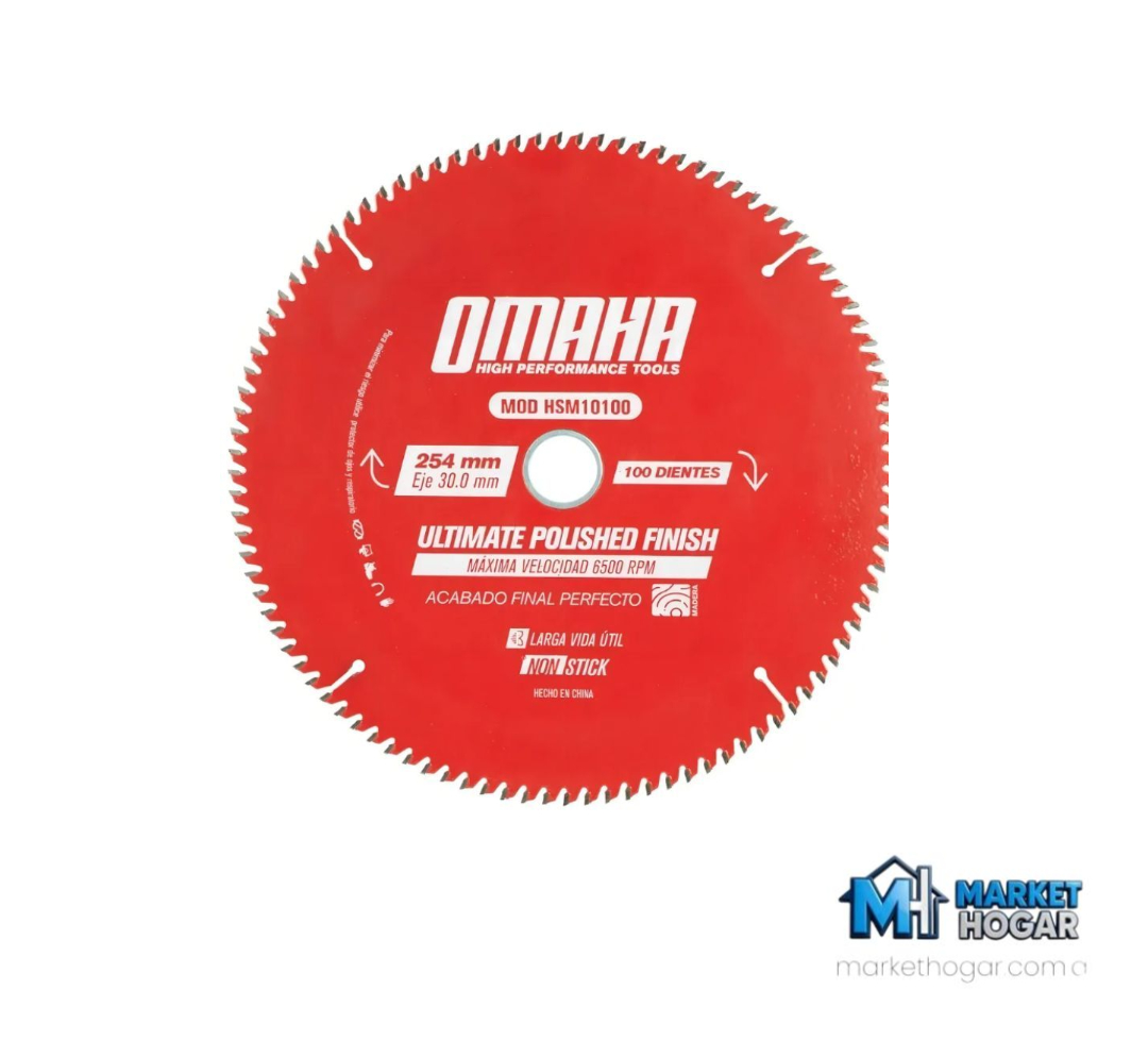 Hoja Sierra para Madera 200/25,4 MM 60D Omaha**