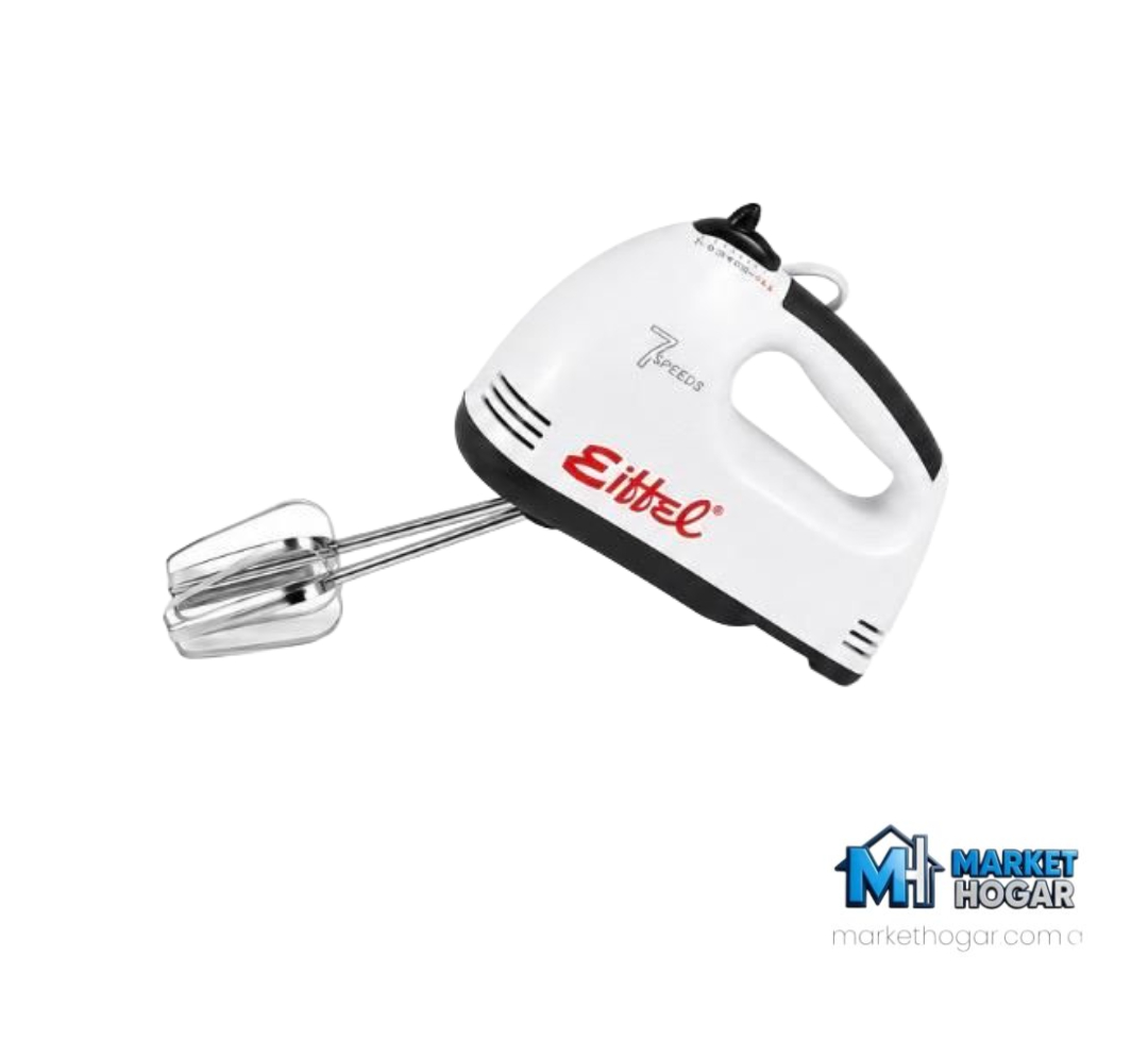 Batidora de Mano Plástica con Accesorios + 3 Velocidades 400W Eiffel - Image 3