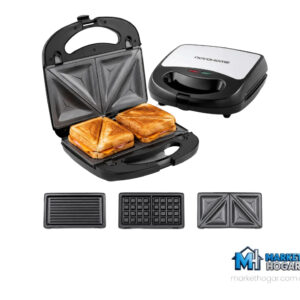 Sandwichera 3 en 1 760W NovoHome