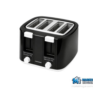 Tostadora 4 Bahías + 1500W Negra NovoHome