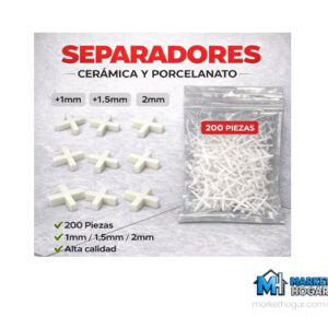 Separadores de Baldosas 1.5MM X 1000 Piezas Omaha**