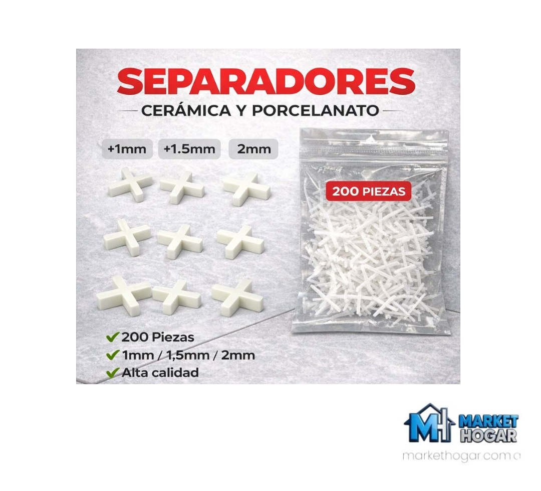 Separadores de Baldosas 1.5MM X 1000 Piezas Omaha**