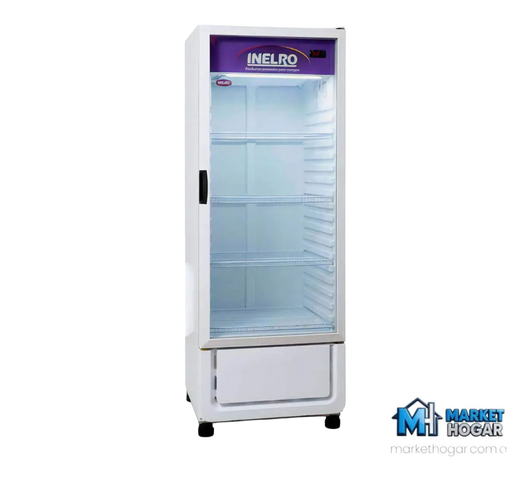 Heladera Exhibidora Inelro 390 LTS Blanca*