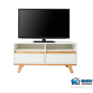 Mueble TV Kali con Puertas 1500mm MELANINA Blanco