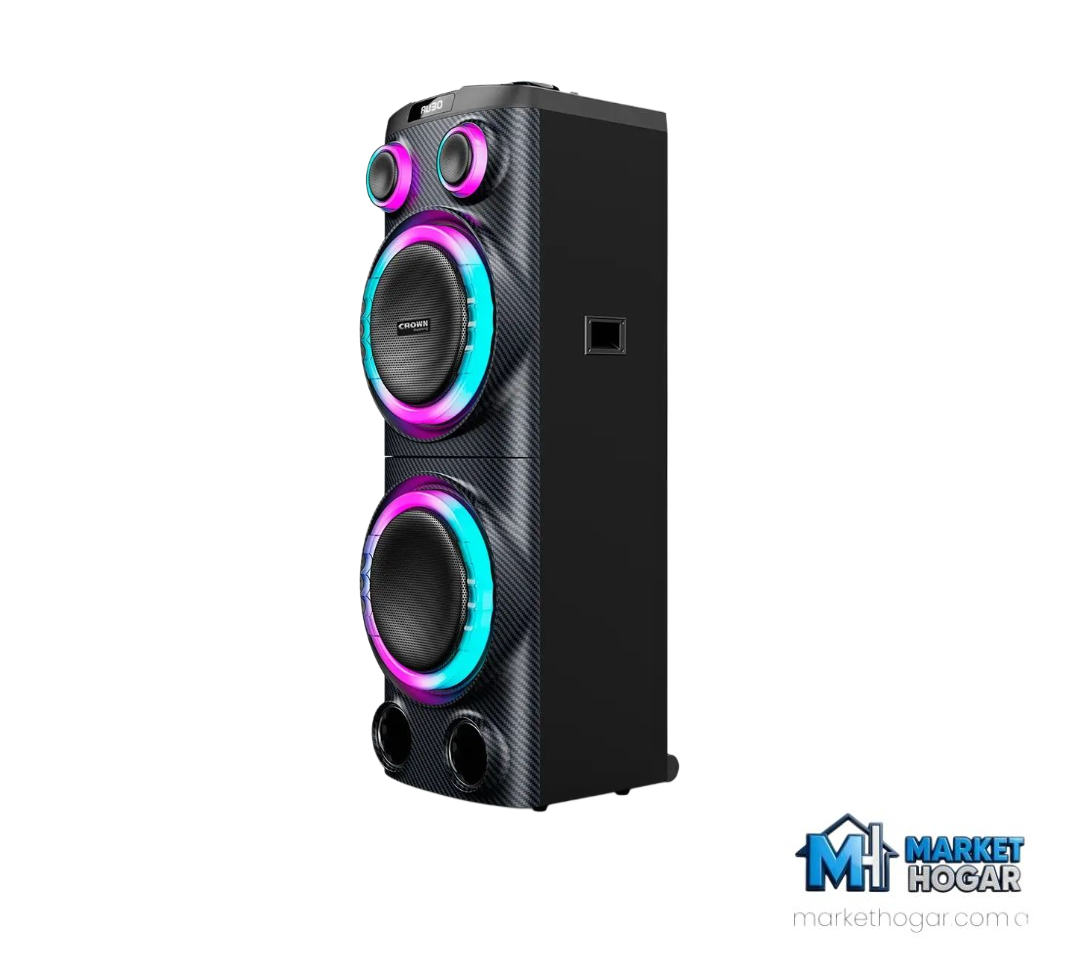 Torre Crown Mustang Cyberbeat Potenciado 40000W*