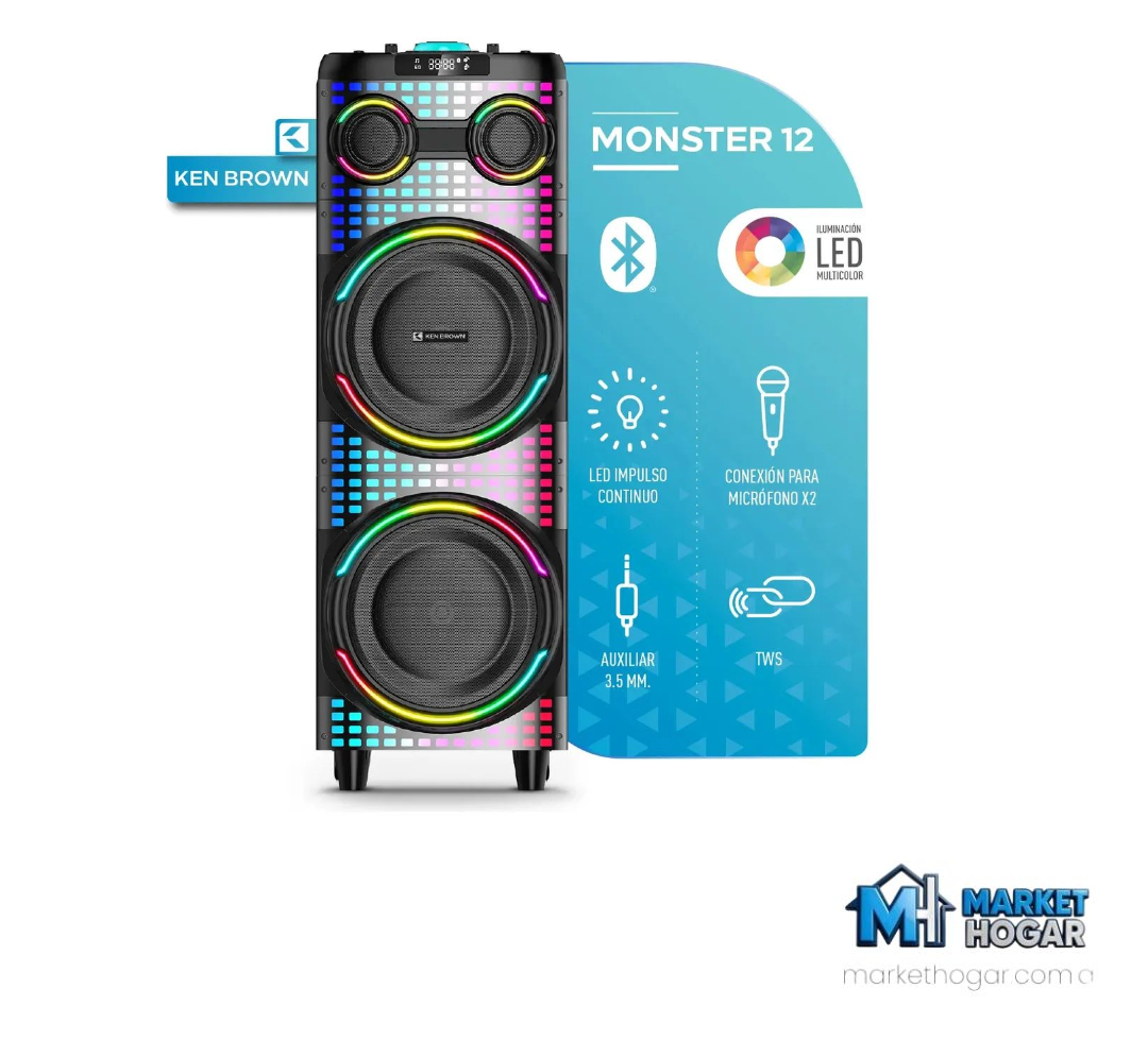 Torre KEN Brown Monster 45000W PMPO 12''* - Image 3