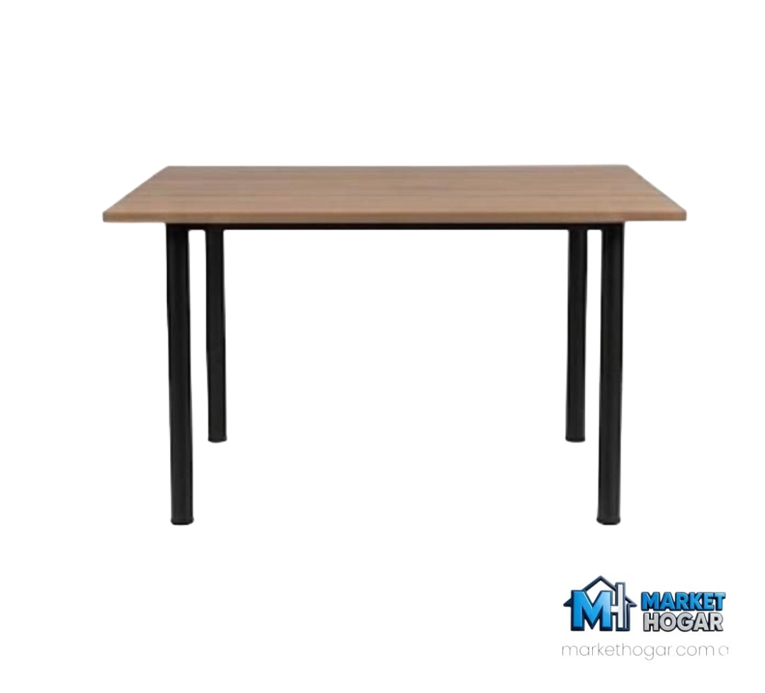 Mesa de Caño Negro 1200mm MELANINA - Image 4