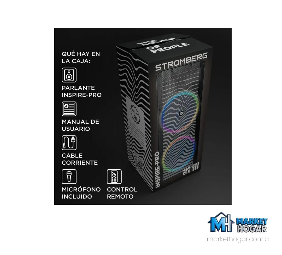 Parlante Stromberg Inspire-PRO con Microfono* - Image 2