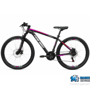 Bicicleta Rodado 29 + 21 Velocidades Negra con Fucsia