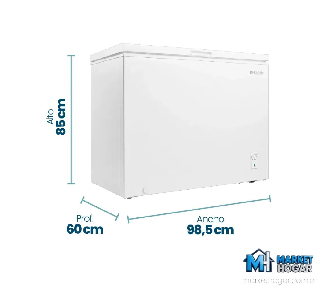 Freezer de Pozo Philco 250 Lts Inverter Blanco - Image 2