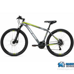 Bicicleta Rodado 29 + 21 Velocidades Gris con Amarillo