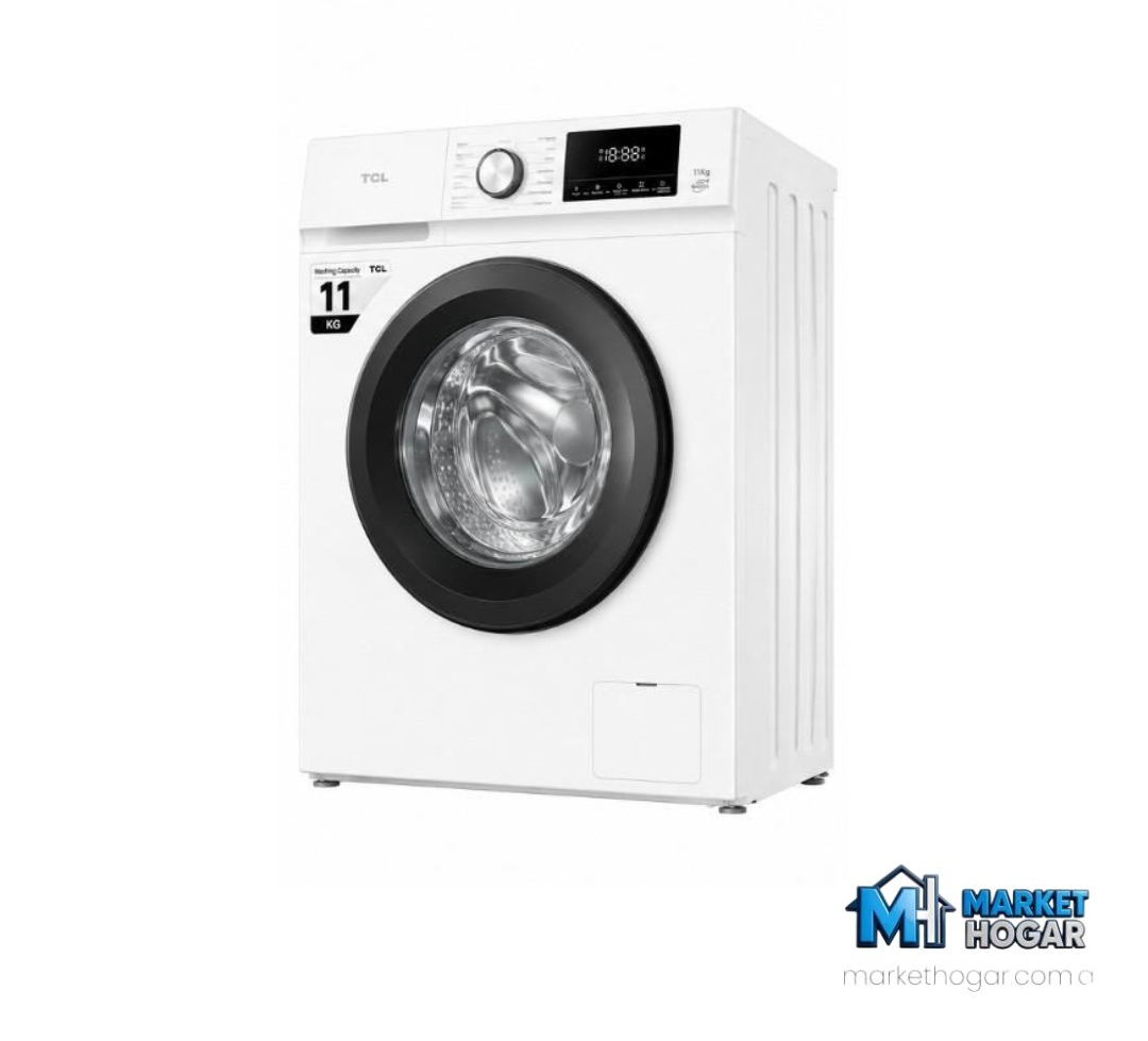 Lavarropas TCL 11 Kg Inverter 1400 RPM Blanco - Image 2